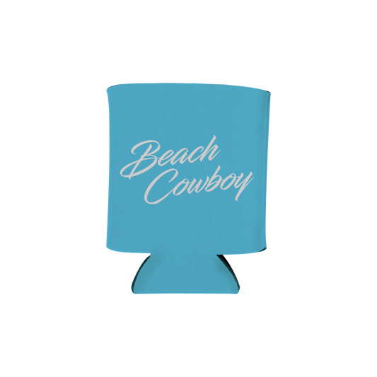 Beach Cowboy Koozie - Blue