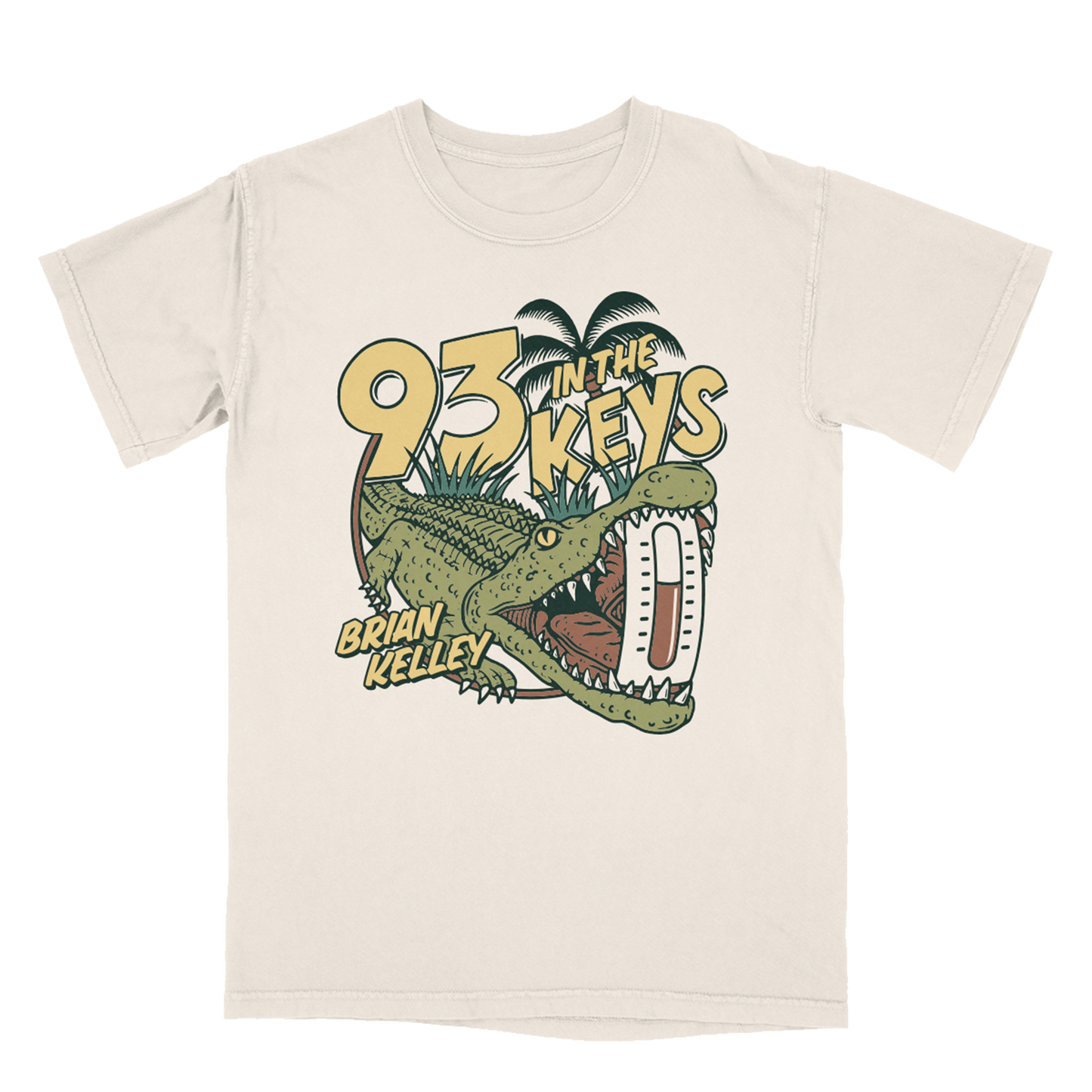 93 in the Keys Gator Tee